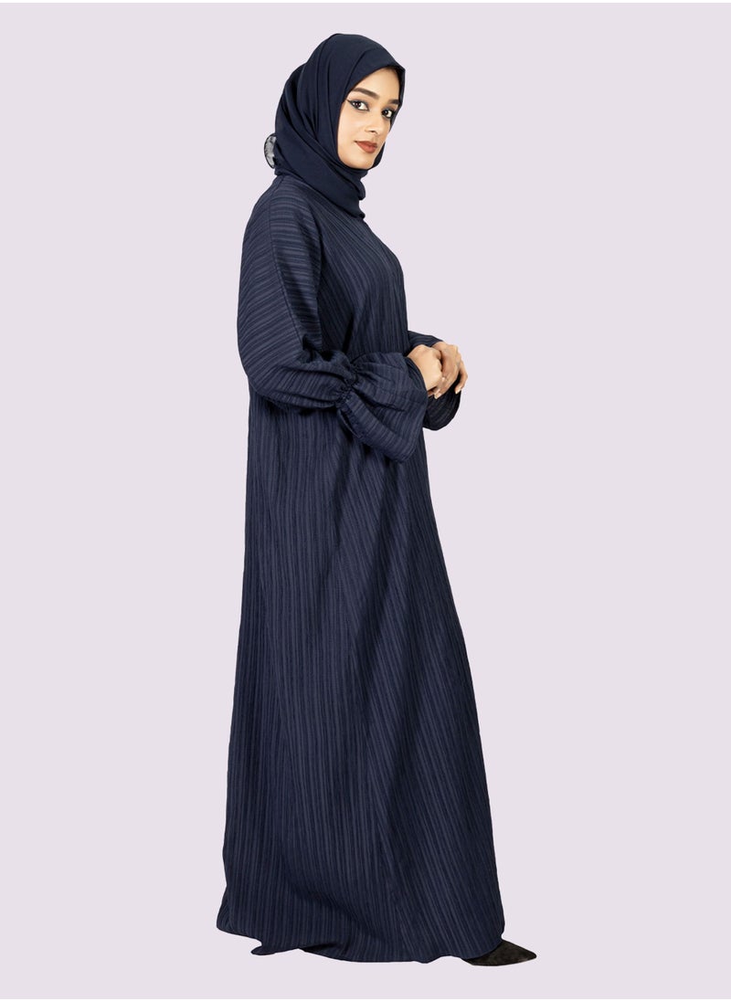 Sara Arabia Casual Ribbed Front Open Abaya - pzsku/ZDAF3EE38DC8A99A43107Z/45/_/1656161426/60cb9b5e-0435-4495-b4e5-1c88ef387dd2