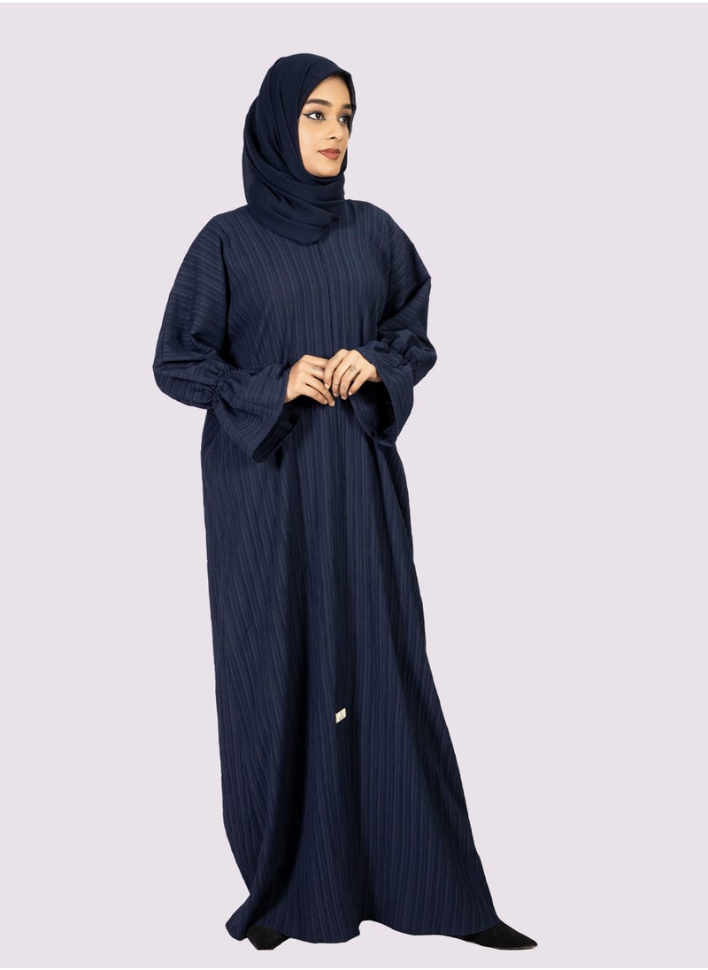 Sara Arabia Casual Ribbed Front Open Abaya - pzsku/ZDAF3EE38DC8A99A43107Z/45/_/1656161426/adbe4a34-4488-43da-8844-8c82a7cf4122