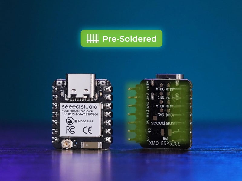 Seeed Studio XIAO ESP32C6 (Pre-Soldered) - Image 2