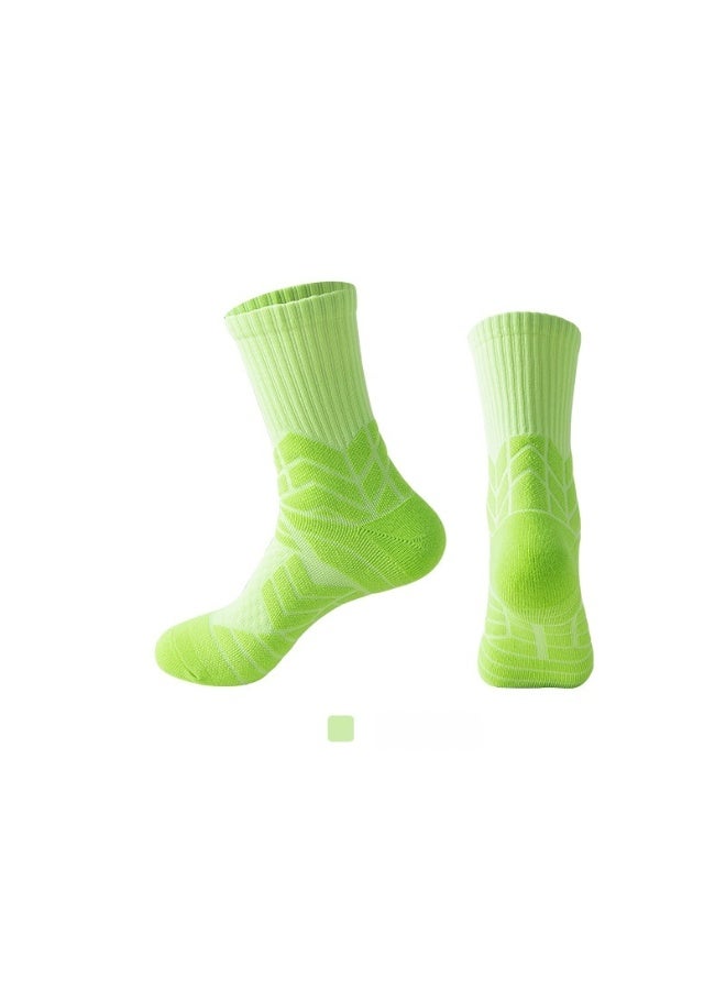 KUYING Fashion Anti Slip Breathable Sports Socks Three Piece Set