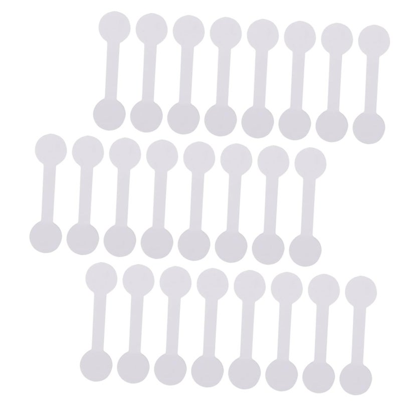 علامات أسعار الورق المستديرة 300 قطعة ملصقات عرض المجوهرات سهلة الإزالة لا تتطلب أدوات - Image 2