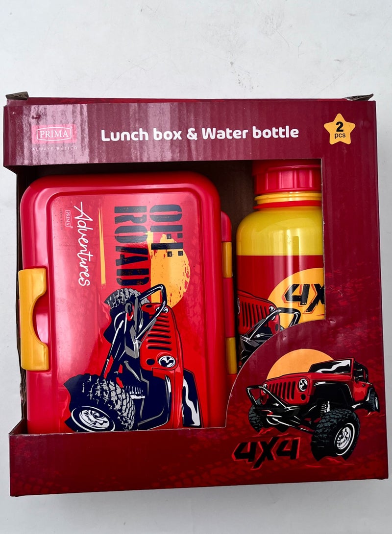 بريما صندوق الغداء وزجاجة المياه - Image 1