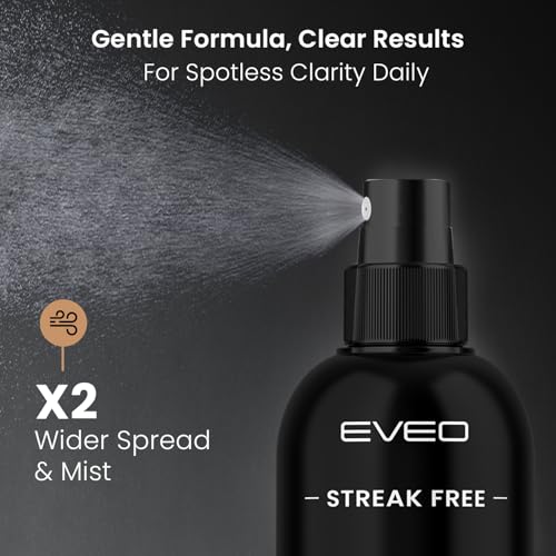 EVEO Eyeglass Cleaner Spray - No Streaks Technology with Microfiber Cleaning Cloth- Glasses Cleaning Kit - Glasses Cleaner Spray with Lens Cleaner Cloth - Screen & Eye Glasses Kit - 3 Pack - Image 3
