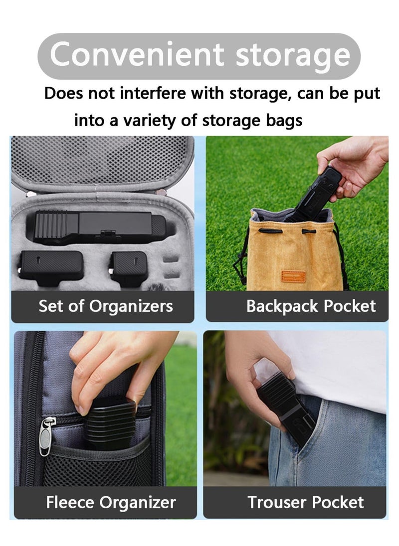 Generic - Protective Case for DJI Osmo Pocket 3 Gimbal Camera - Protect Lens and Screen, Quick Release Feature, Essential Accessories for Osmo Pocket 3 - Image 1
