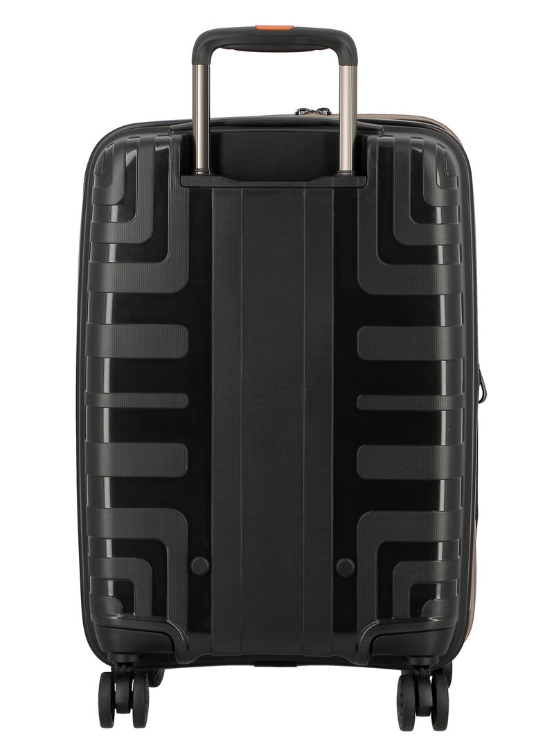 Jump Crossline Polypropylene Hard Expandable Cabin Luggage Trolley 55cm Black - Image 3