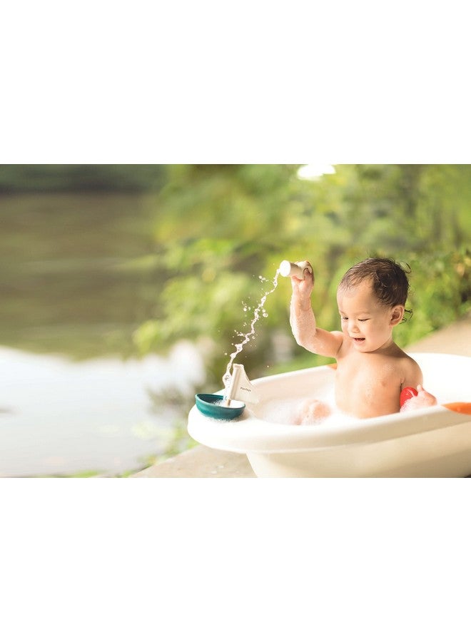 PlanToys Sailing Boat with Polar Bear Bath and Water Play Toy (5712) | Sustainably Made from Rubberwood and Non-Toxic Paints and Dyes | Eco-Friendly PlanWood - Image 2