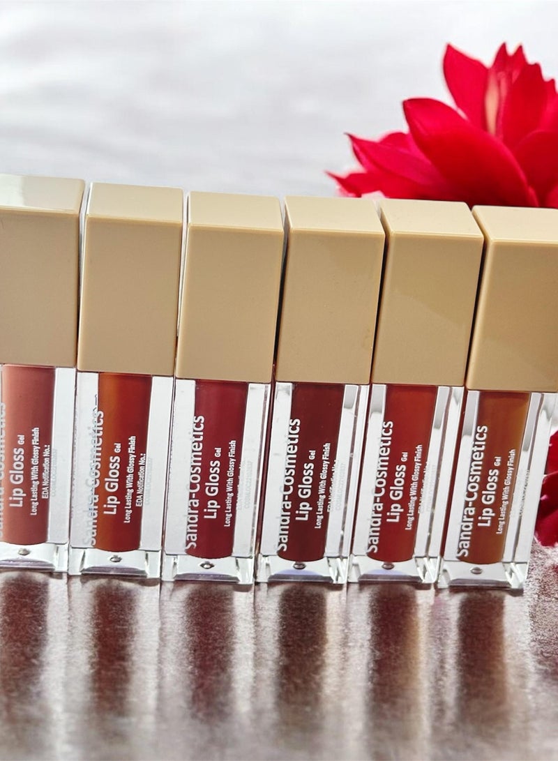 Sandra Lip Gloss Gel Sandra Long Lasting - No: 128 - Image 3