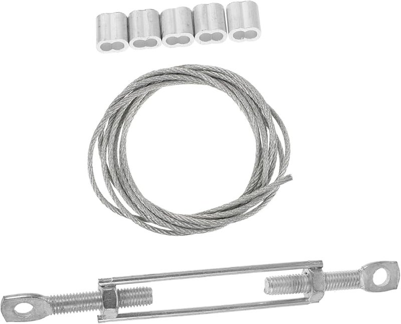 Scaffold Wire Fasteners Steel Wire Clamps Aluminum Buckle 10Pcs Set Longevity Design - Image 1