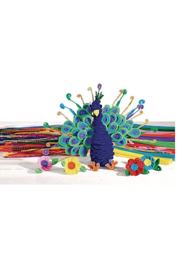 Colorations منظفات الأنابيب بألوان متنوعة (عبوة من 100 قطعة) - Image 5