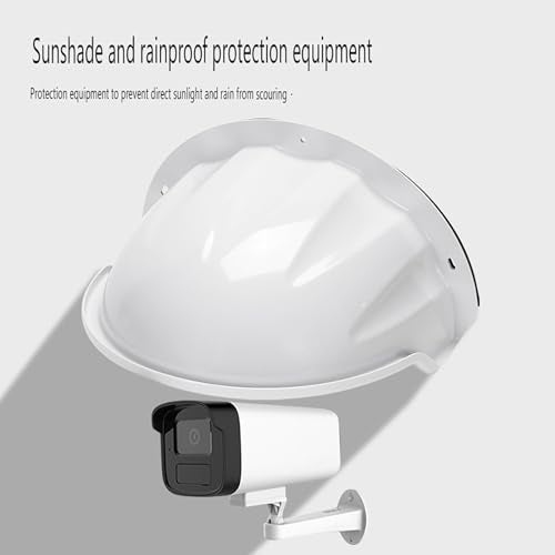 NVRTTRR Universal Sun Rain Shade Camera Cover Shield for LED Lights/Nest/Ring/Arlo/Dome/All Outdoor Security Cameras, Surveillance Cameras Dome/Bullet - Image 3