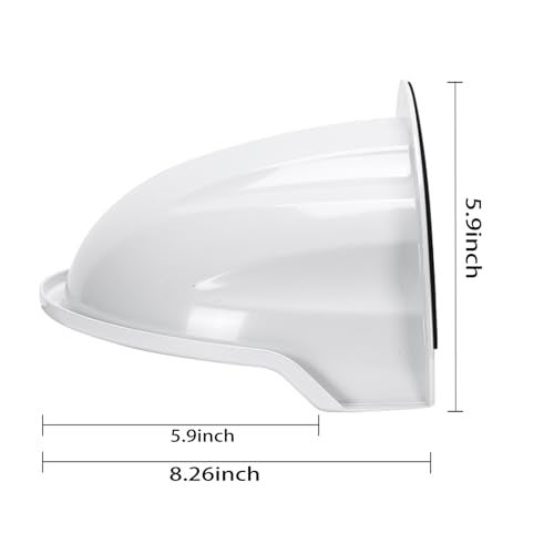 NVRTTRR Universal Sun Rain Shade Camera Cover Shield for LED Lights/Nest/Ring/Arlo/Dome/All Outdoor Security Cameras, Surveillance Cameras Dome/Bullet - Image 5