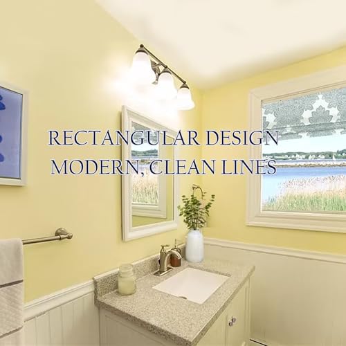 Nantucket Sinks UM-18x12-W White Undermount Bathroom Sink – 18" x 12" Rectangular Bowl Bath Sink for Vanity, High Gloss White Vitreous China, Scratch & Stain Resistant – Great Point - Image 5