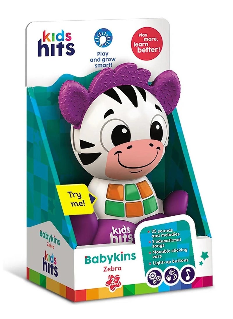 Generic - Kids Hits Babykins Zebra Play More,Learn Better! - Image 1