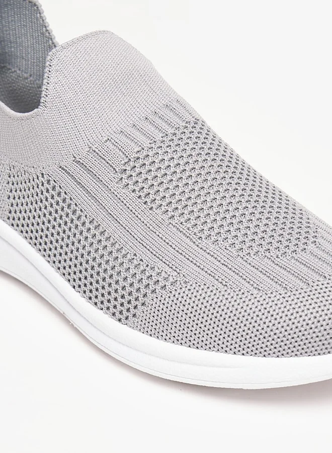 Oaklan by Shoexpress Boy's Textured Slip-On Sports Shoes
