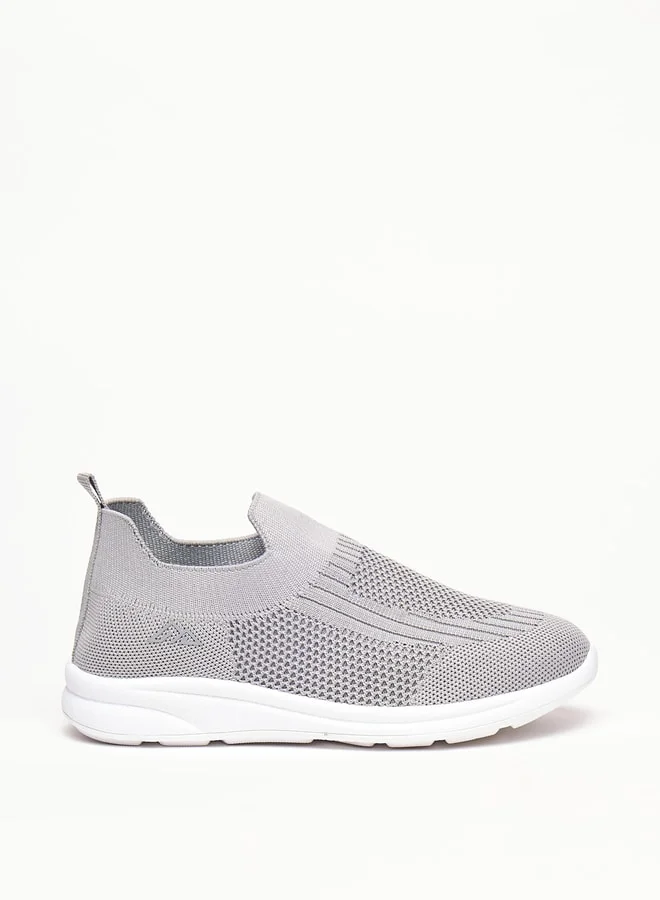 Oaklan by Shoexpress Boy's Textured Slip-On Sports Shoes