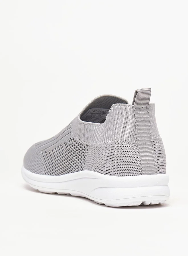 Oaklan by Shoexpress Boy's Textured Slip-On Sports Shoes