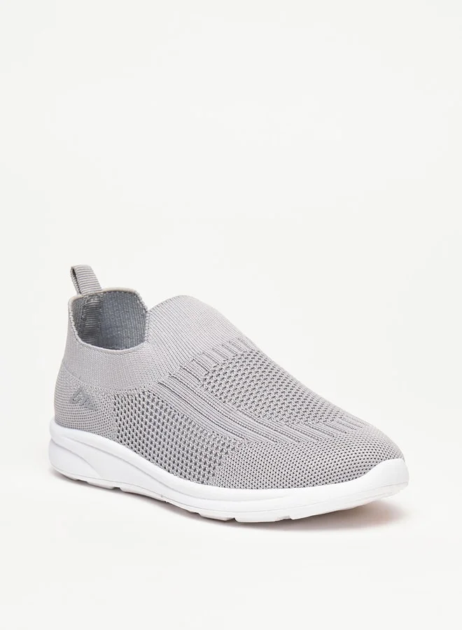 Oaklan by Shoexpress Boy's Textured Slip-On Sports Shoes