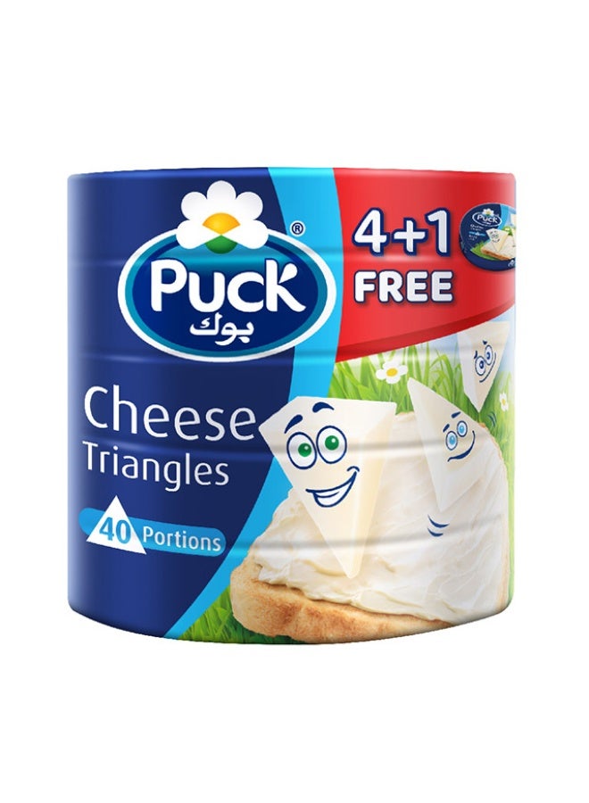 Cheese Triangles 4 + 1 (40 Portions)
