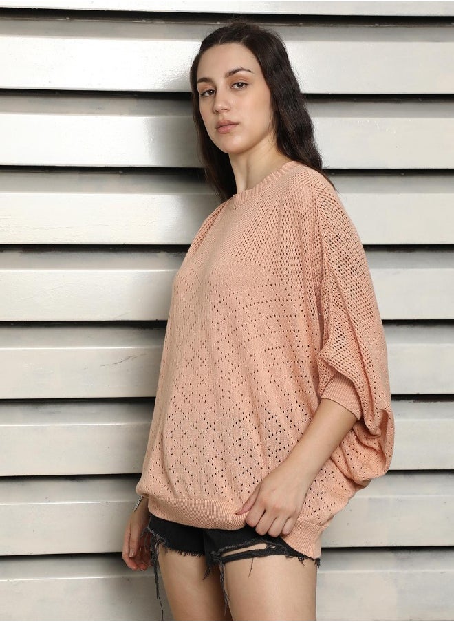 HIGH STAR - Women Orange Tops - Image 1