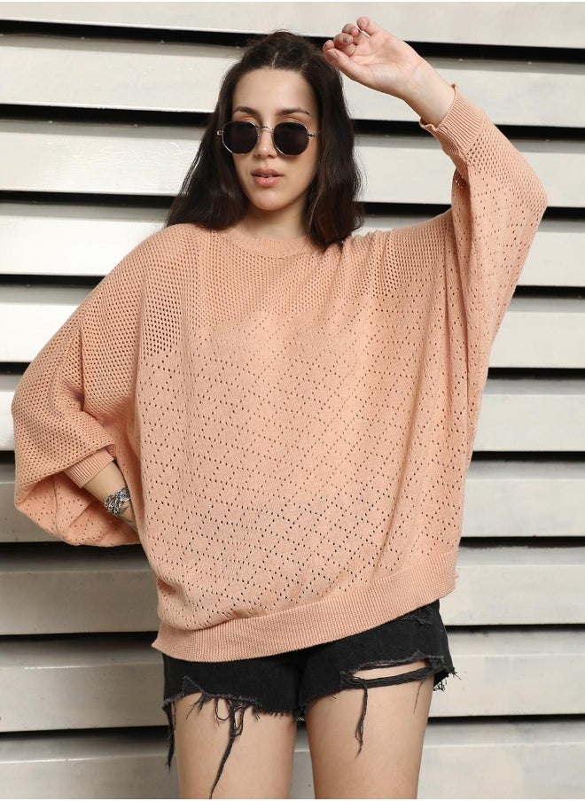 HIGH STAR - Women Orange Tops - Image 1