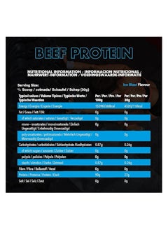 NXT Nutrition Beef Protein Isolate, Ice Blast Blue Raspberry & Cherry Flavour, 1.8kg, 60 Servings  - Image 5