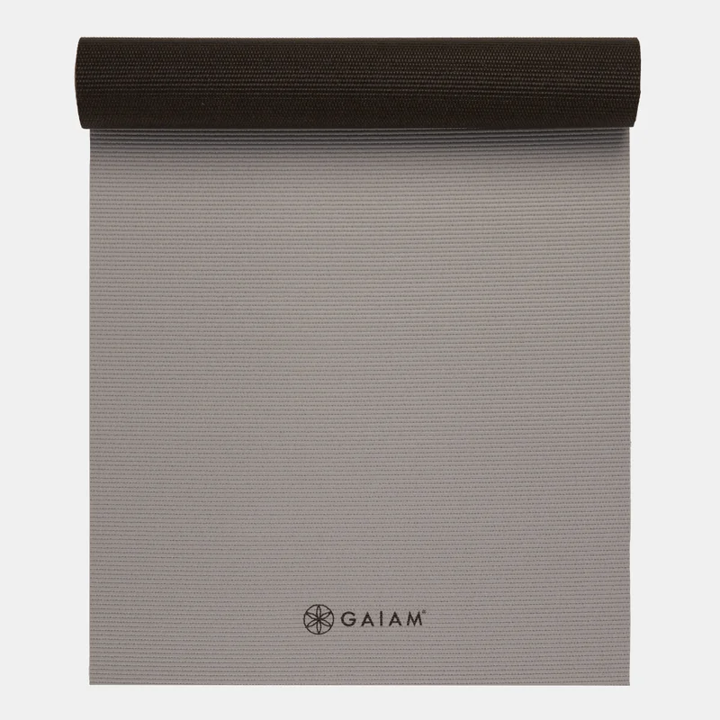 Gaiam Premium 2-Color Yoga Mat (6mm)