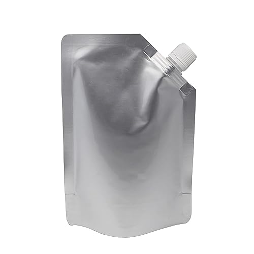 Adaamya® - Aluminium Three Side Seal Spout Pouch for Packing Hot Tea, Coffee, Milk, Beverages Delivery & Takeaway (450 ML, 50) - Image 1