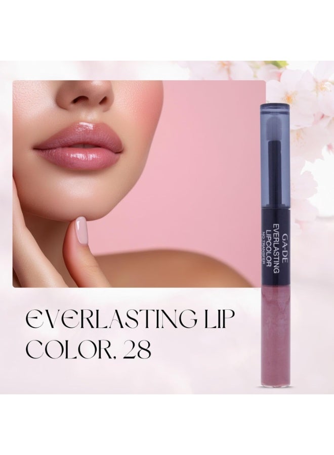 GA-DE Everlasting Lip Colour 28 Imperial Rose 8.6 ml - Image 4