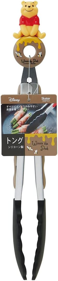 Skater KWTO1A Silicone Tongs Disney Winnie the Pooh - Image 1