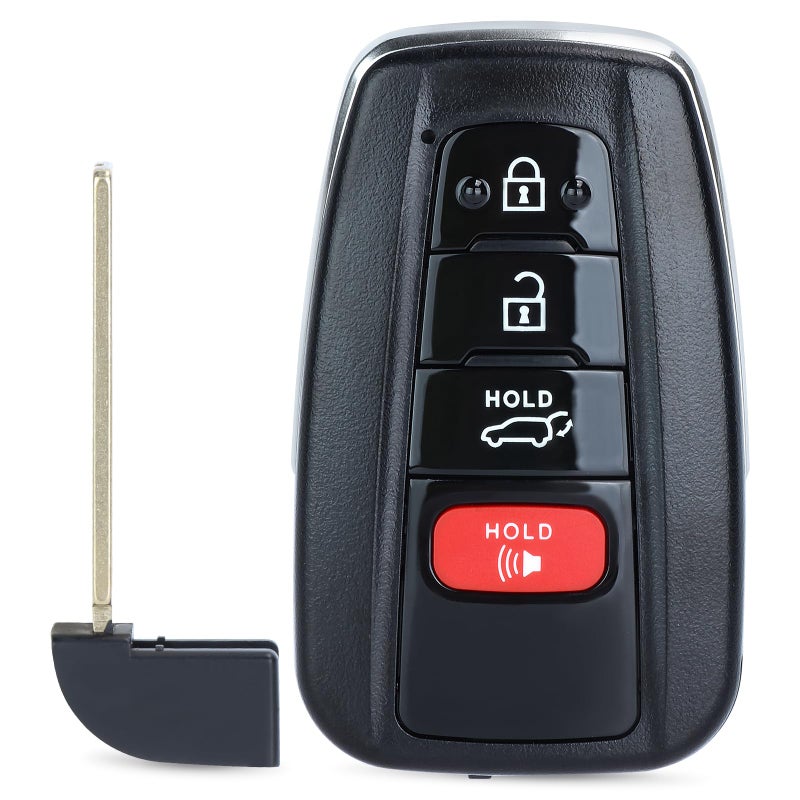 Keymall Key Fob Smart Transmitter Keyless Entry Remote Replacement for Toyota RAV4 2019 2020 2021 2314510351 G Board HYQ14FBC 8990H0R030 4 Buttons - Image 2