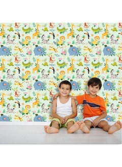 Paper Plane Design Wallpaper For Kids Room Self Adhesive Water Proof (Design8 (10 Square Feet (16 X 90 Inch X 1 Roll))  - Image 2