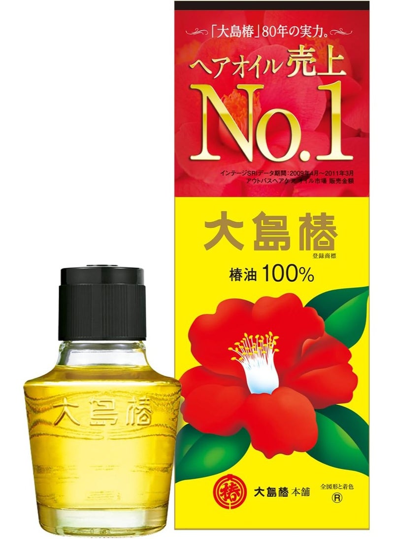 Oshima Tsubaki Camellia Hair Care Oil, 40ml - Image 1
