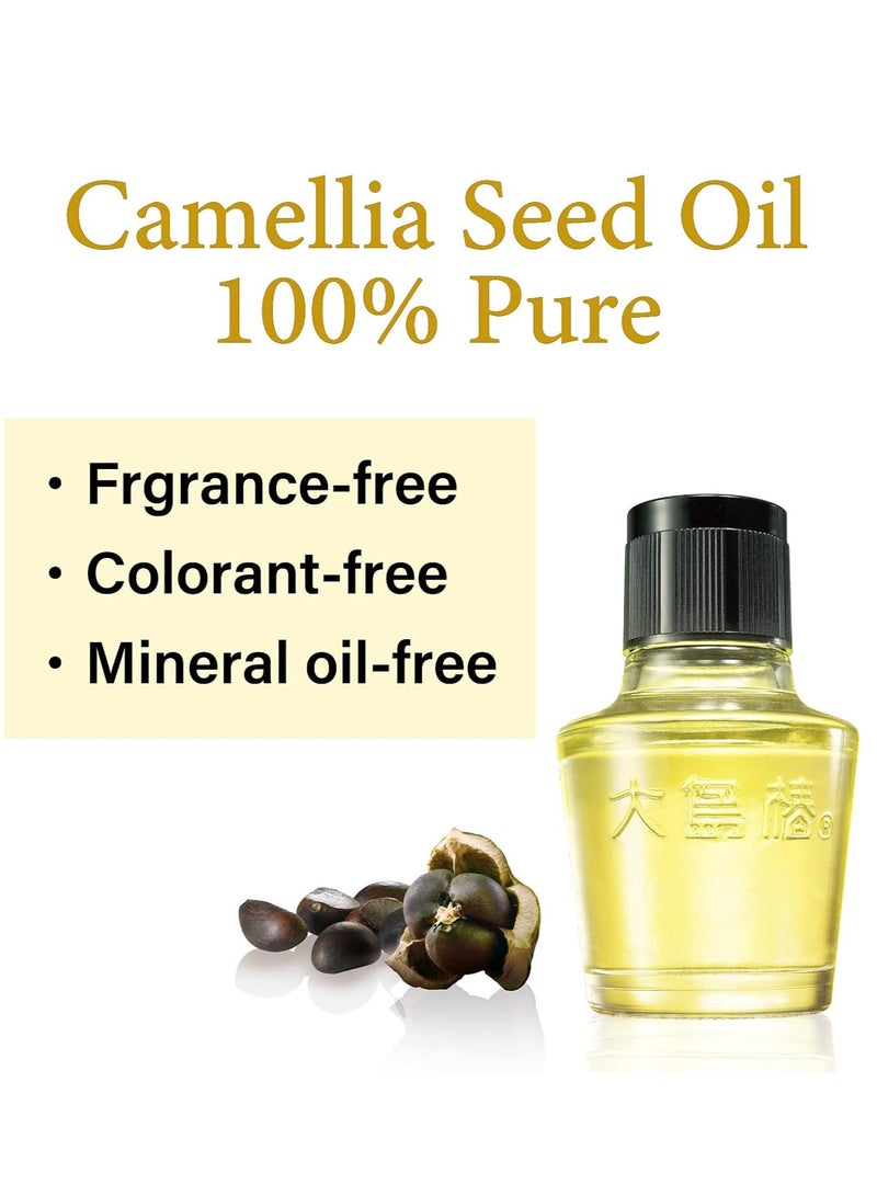 Oshima Tsubaki Camellia Hair Care Oil, 40ml - Image 5
