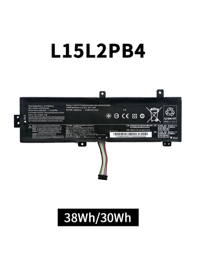 Lap-Tech Compatible Laptop Battery for Lenovo IdeaPad 310-15ISK, 510-15ISK – Fits Part Numbers L15M2PB5, L15M2PB4, L15L2PB5 – 4400mAh / 50Wh – 6 Months Warranty by LAPTECH - Image 2