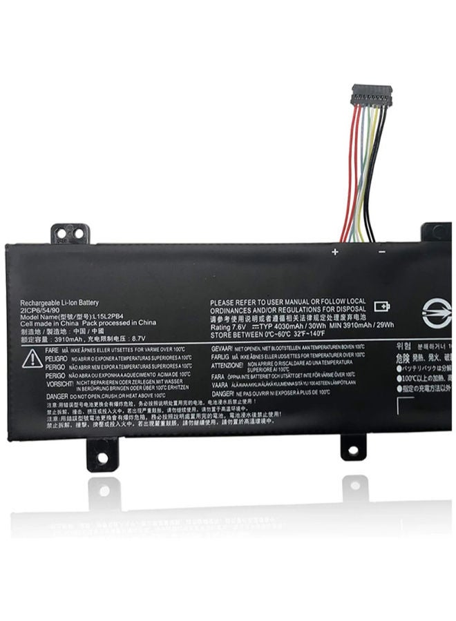 Lap-Tech Compatible Laptop Battery for Lenovo IdeaPad 310-15ISK, 510-15ISK – Fits Part Numbers L15M2PB5, L15M2PB4, L15L2PB5 – 4400mAh / 50Wh – 6 Months Warranty by LAPTECH - Image 1