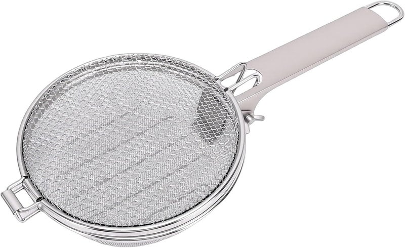 SUNGOOYUE Coffee Bean Roaster Tool, Stainless Steel Portable Handy Coffee Roaster Mesh Pan with Long Handle Sleeve for Home Outdoor Gas Electric Stove Beans Baking - Image 5