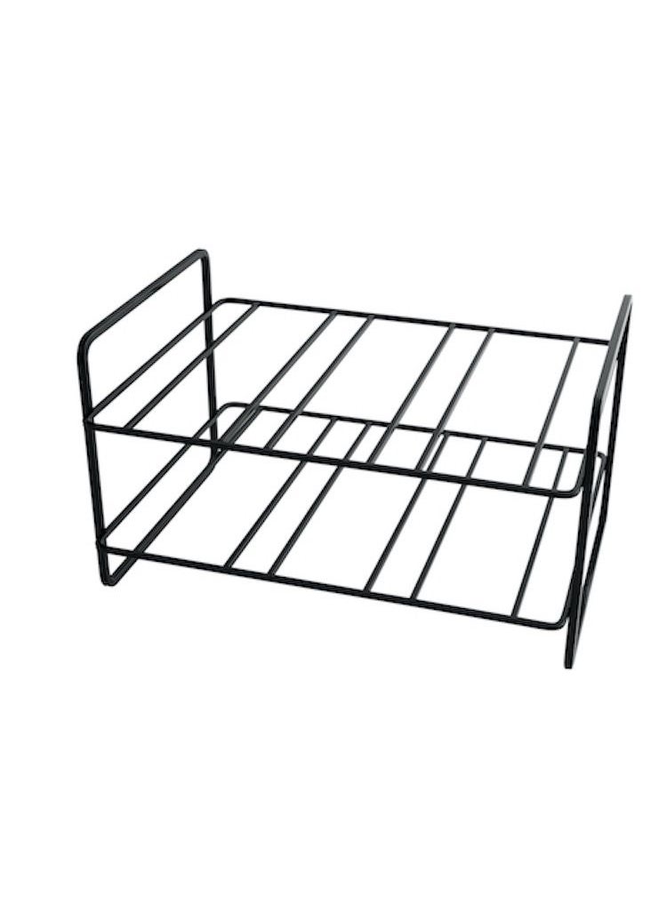 Point-Virgule Wire wine rack for 6 bottles black 