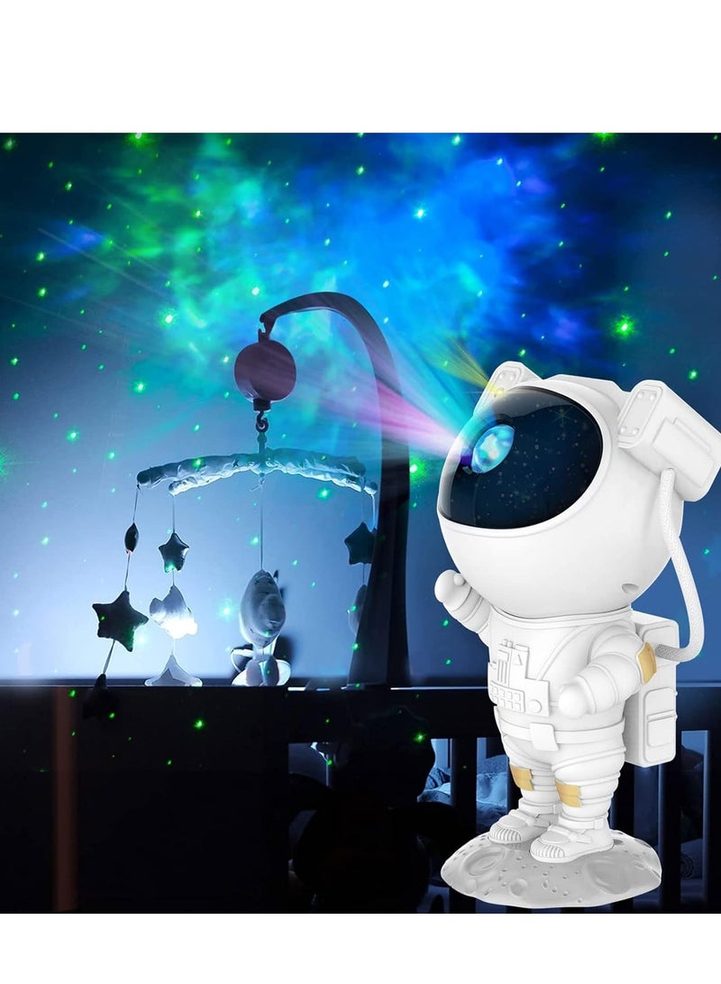 ELTRAZONE Astronaut Star Projector Night Lights, Kids Room Decor Aesthetic,Astronaut Nebula Galaxy Projector Night Light,Remote Control Timing and 360°Rotation Magnetic Head,Lights for Bedroom,Gaming Room Decor - Image 3