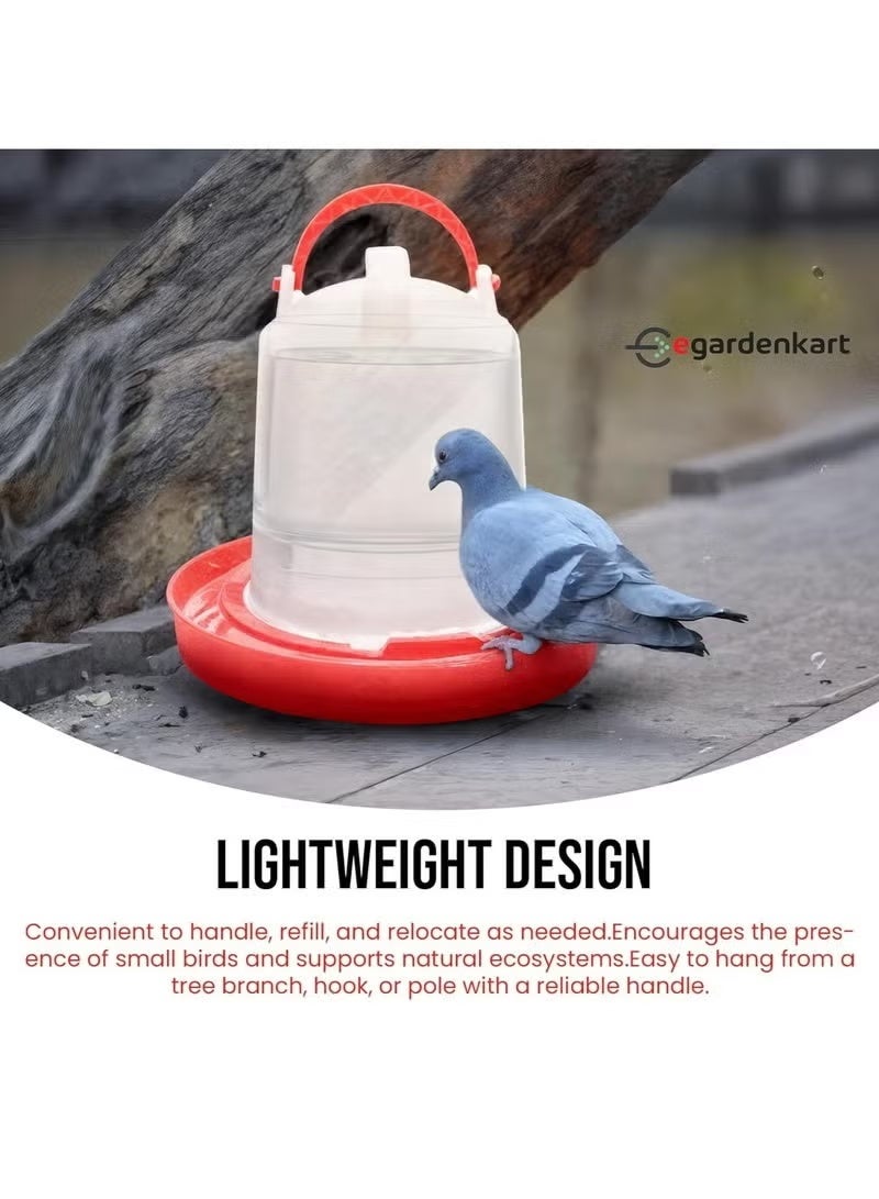 Bird Water Feeder Drinker 6 Liter Capcity - Image 4