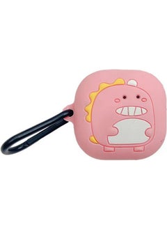 Character Appearance Cartoon Case Compatible with Samsung Galaxy Buds Pro Pink Monster
