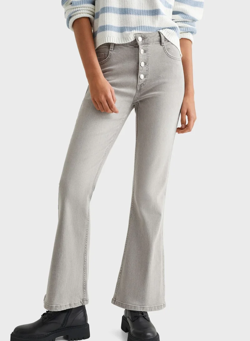مانجو Youth Flared Jeans