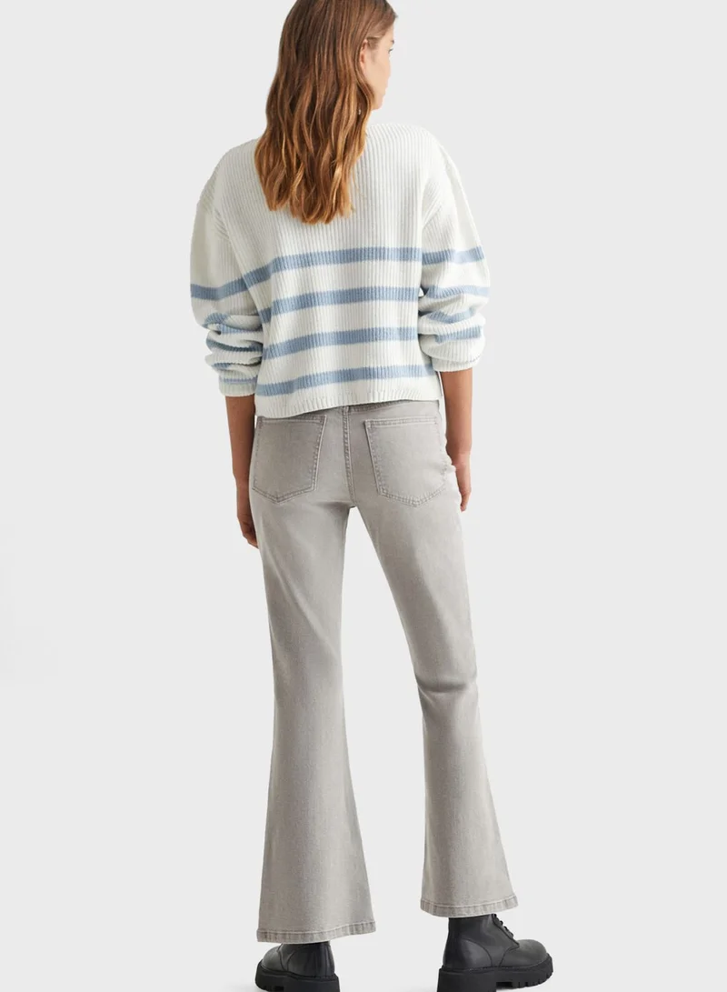 مانجو Youth Flared Jeans