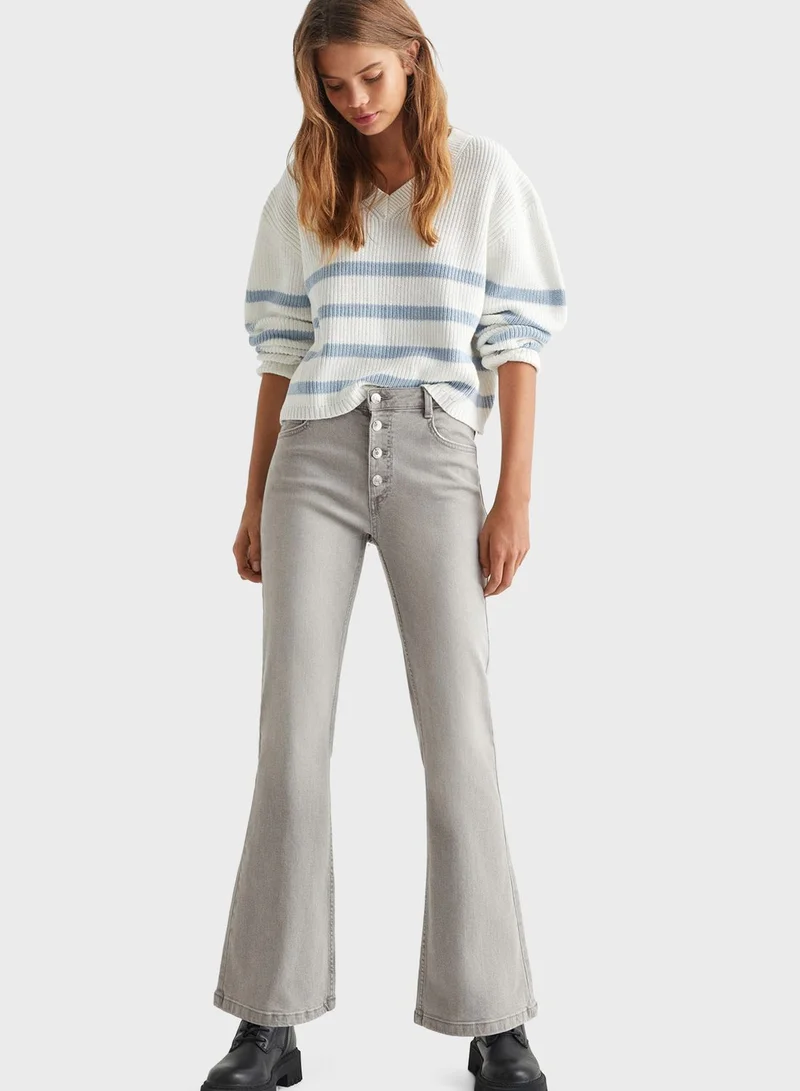 مانجو Youth Flared Jeans