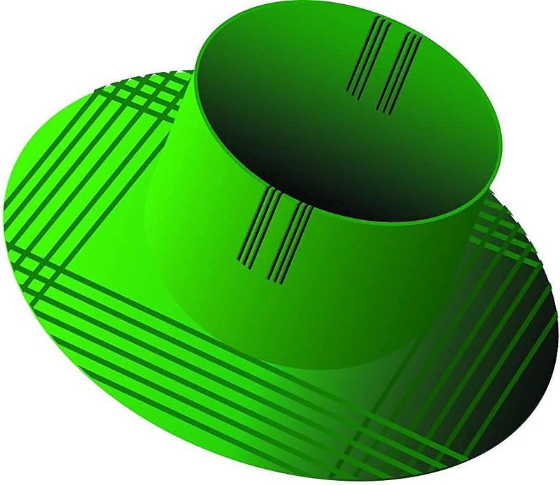 GRASSHOLE Sprinkler-Guard by - Patented Design Donut-Style Lawn Sprinkler Head Guard Protector to Prevent Damage from Mowers & Trimmers - Veteran Owned & Made in USA, 10 Pack - Image 3