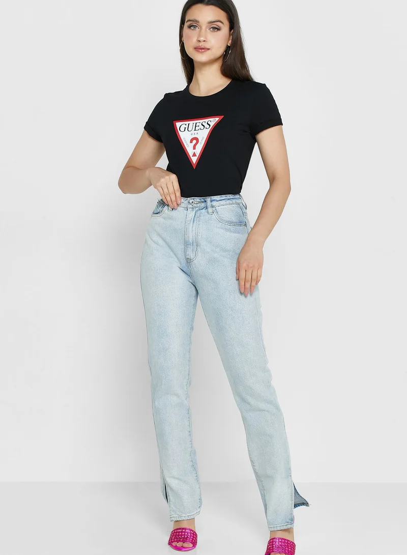 GUESS Crew Neck T-Shirt