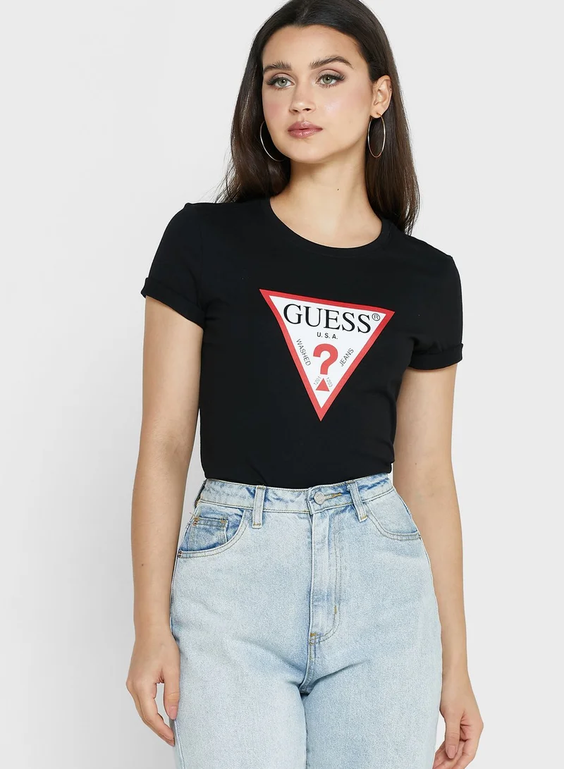 GUESS Crew Neck T-Shirt