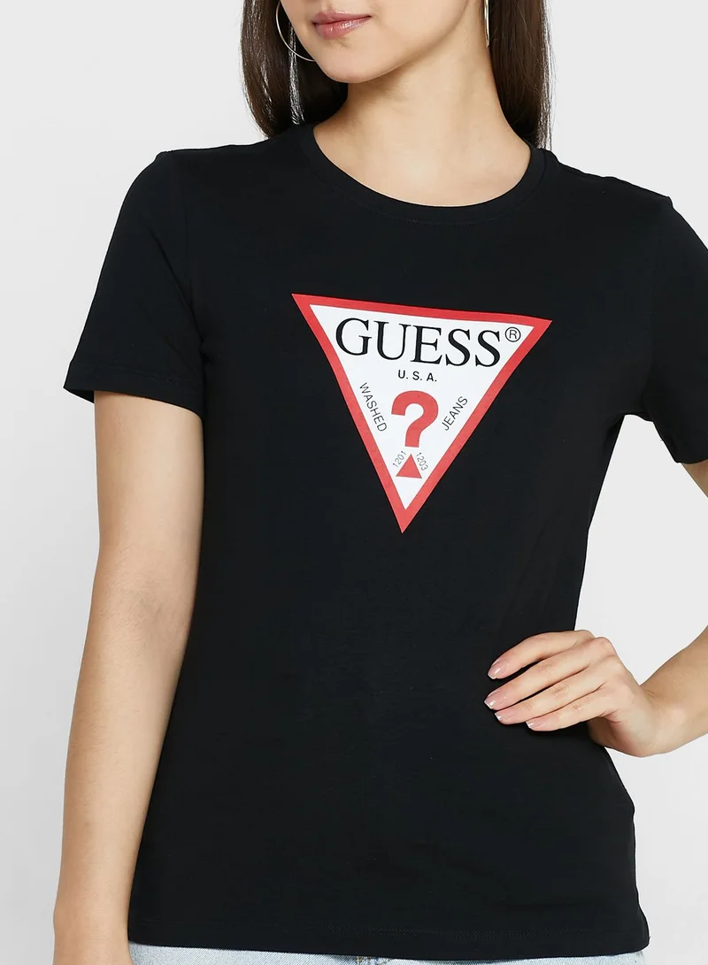 GUESS Crew Neck T-Shirt