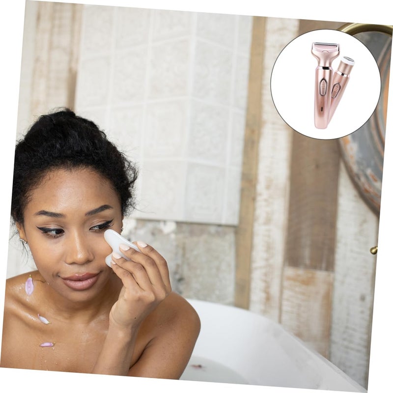 Painless Hair Remover Shaver For Women Rechargeable Water Washable Body Bikini Trimmer - Image 4