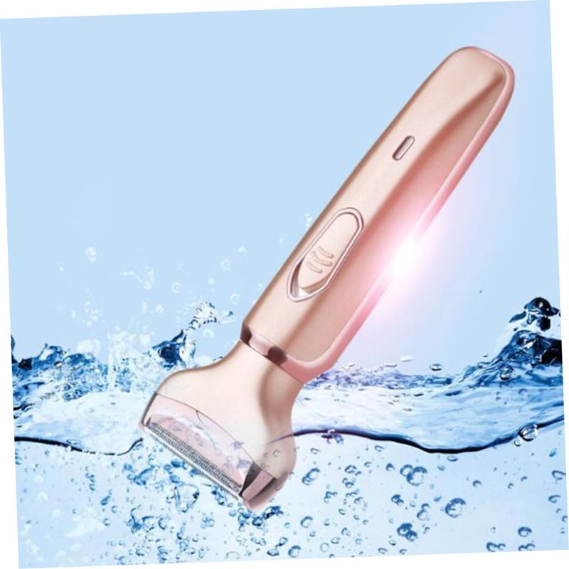 Painless Hair Remover Shaver For Women Rechargeable Water Washable Body Bikini Trimmer - Image 5