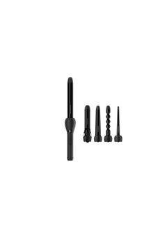 Rush Brush 5-In-1 Curler Black, 5 barrel, 230°C, Tourmaline ceramic  - Image 1